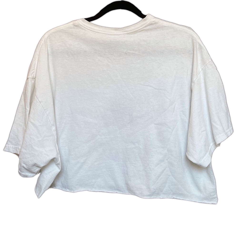 Cropped White South Carolina Gamecocks T-Shirt - Picture 2 of 3